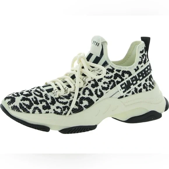 Steve Madden Maxima Leopard Sneakers - Picture 1 of 8